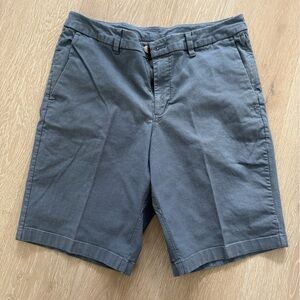 Lululemon Athletica Men’s Quick Oxford Commission Shorts 11” Inseam Ink Blue